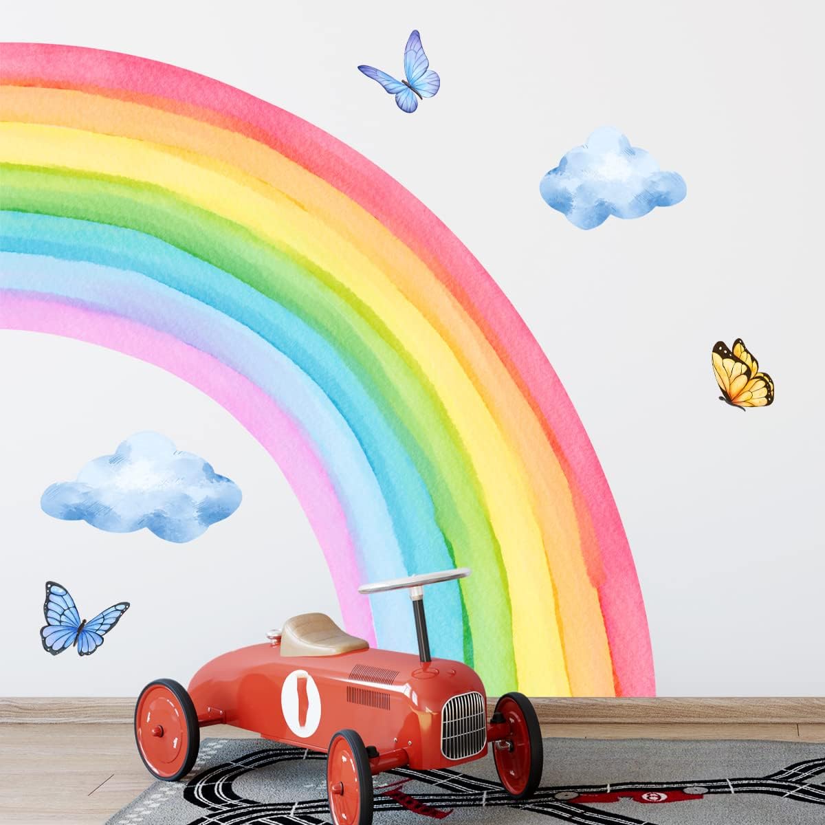 Thumbnail 1 de Supzone Wandtattoo Regenbogen Groß 120 cm