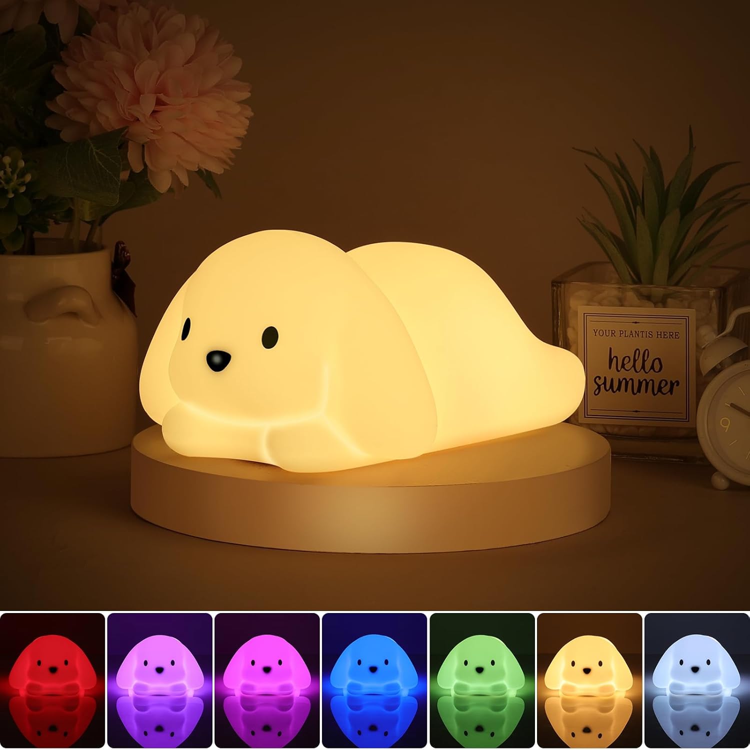 Detalle 2 de Tremdwoto Dog Night Light for Kids