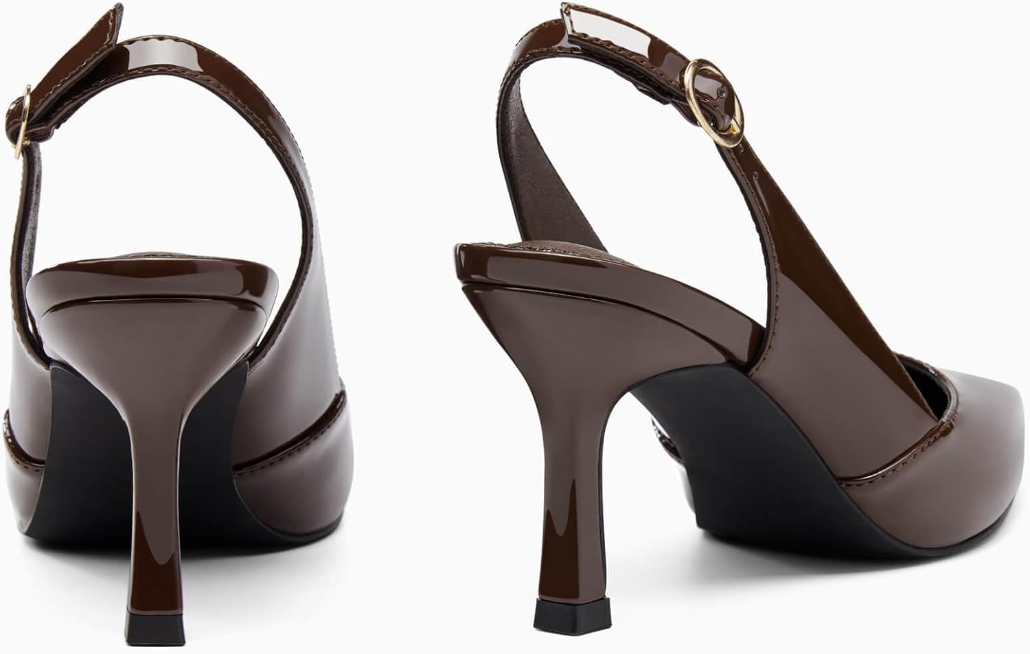 Thumbnail 3 de Rilista Women's Slingback Kitten Heels Pumps 👠