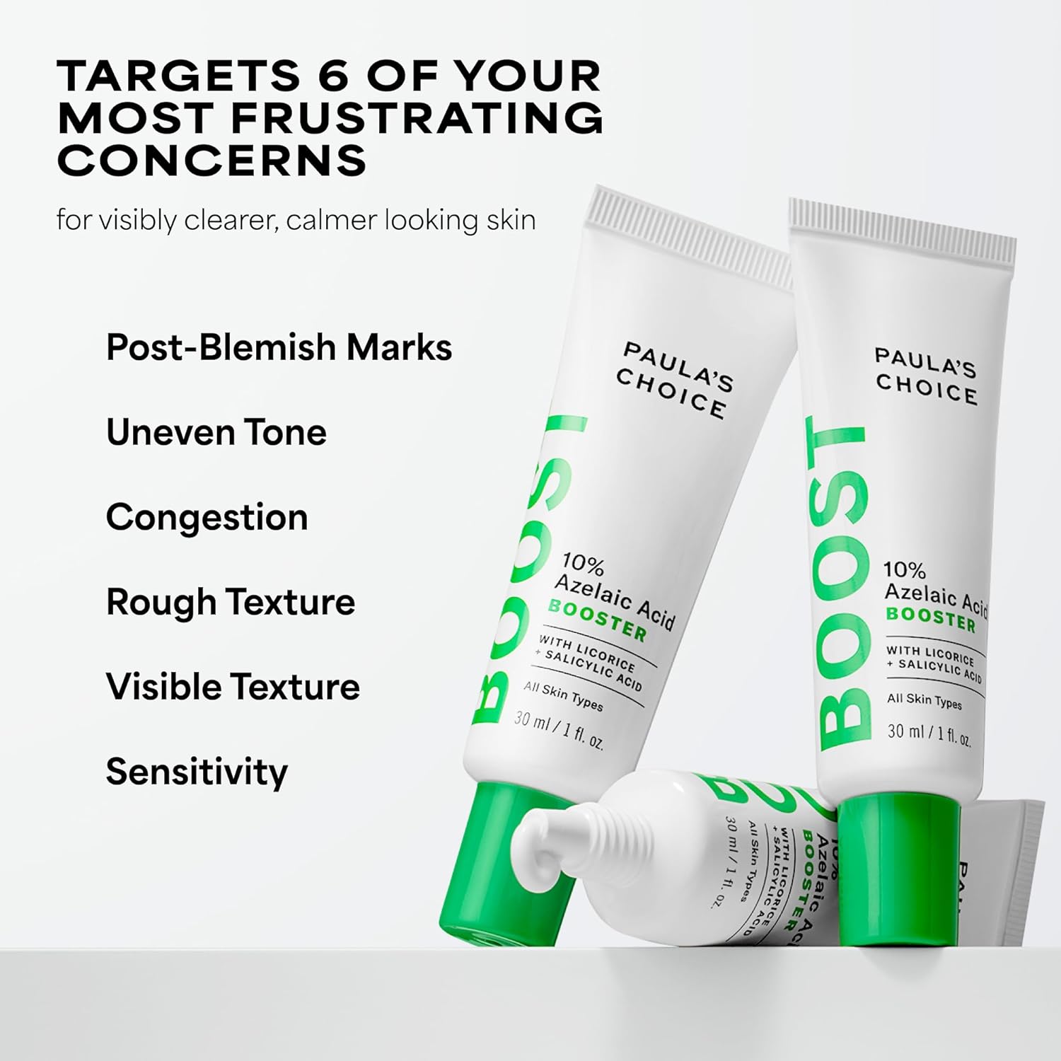 Thumbnail 3 de Paula's Choice BOOST 10% Azelaic Acid Booster Cream-Gel Serum with Salicylic Acid (Oil-Free, Fragrance-Free)