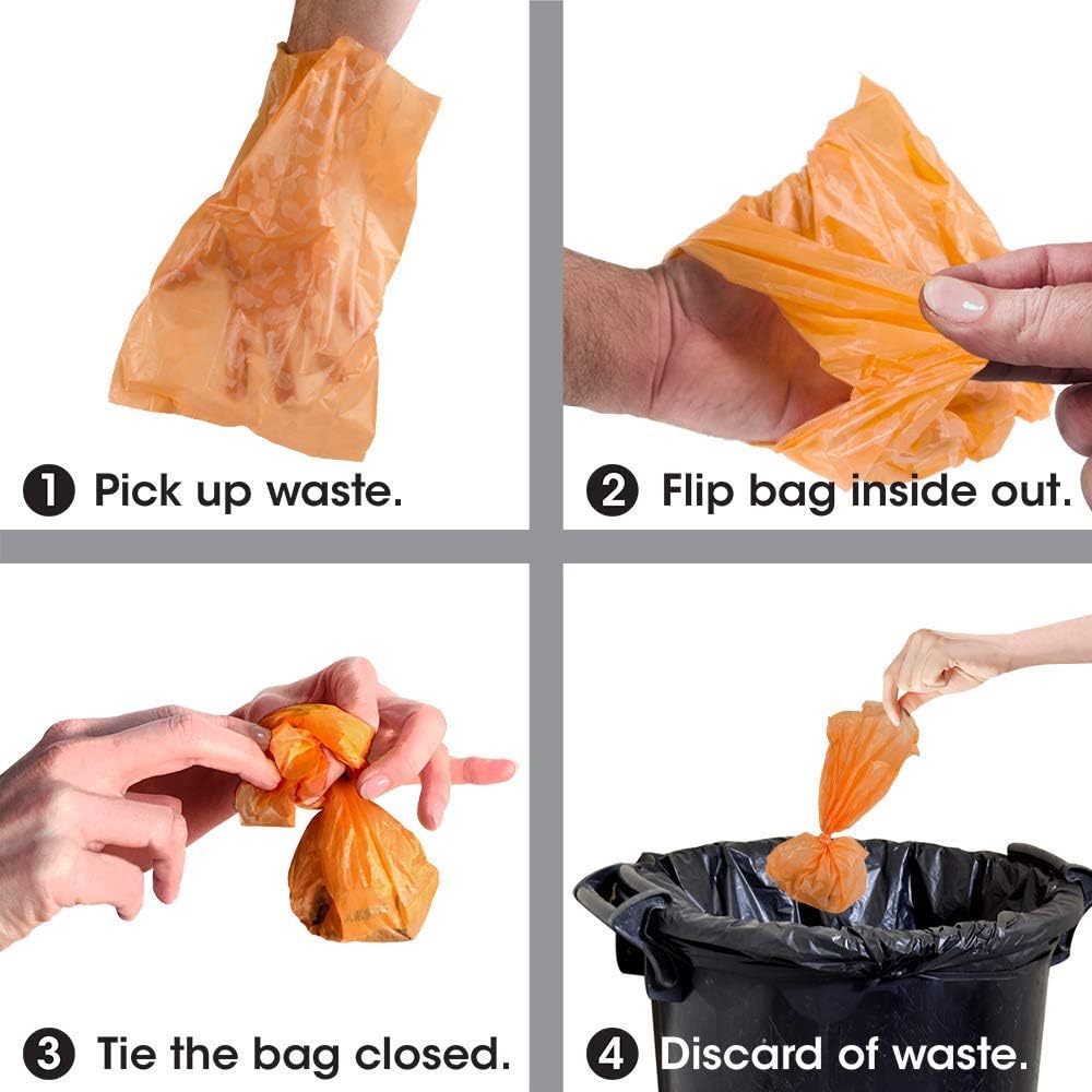 Detalle de Bags On Board Sacchetti per la Cacca del Cane – Robusti, a Prova di Perdita, 140 Sacchetti in 10 Rotoli