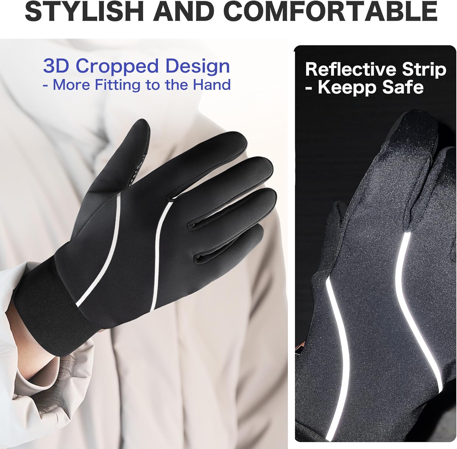 Thumbnail 4 de Origem Thermo Handschuhe wasserdicht, Thinsulate, Touchscreen