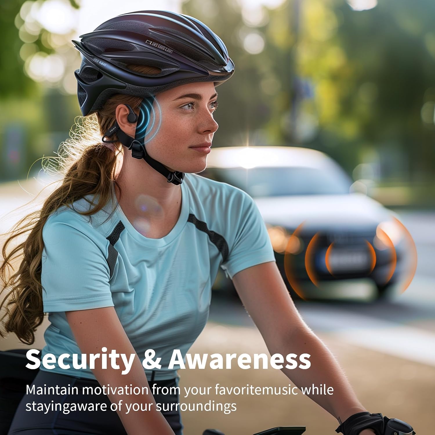 Thumbnail 6 de PSIER Bone Conduction Headphones 10H Bluetooth 5.4