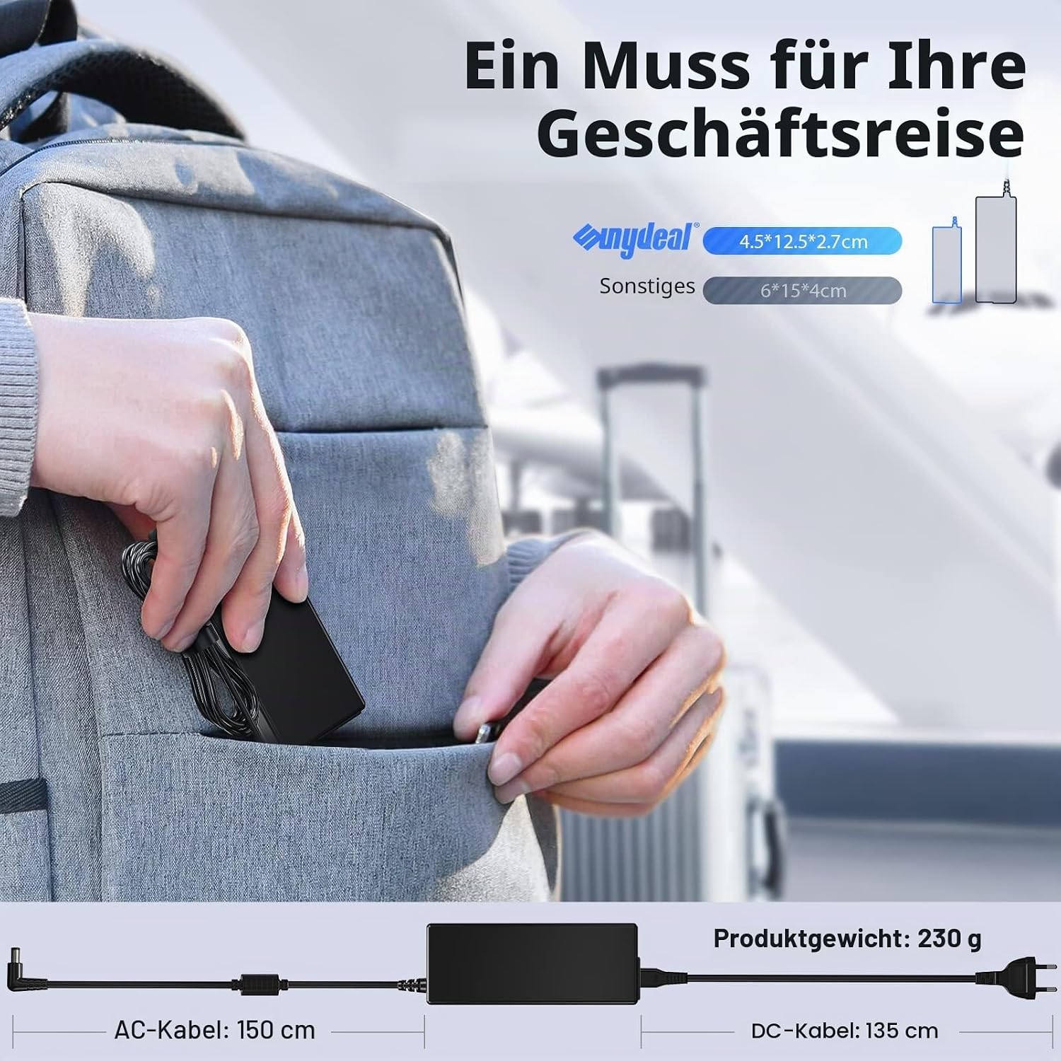 Thumbnail 5 de SUNYDEAL 90W Universal Netzteil