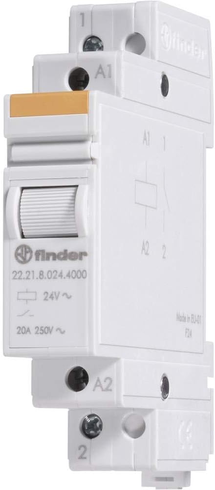 Detalle 2 de Relais modulaire 230 V 20 A Finder 22.22.8