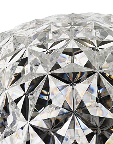 Detalle de Kartell Planet Lámpara de Pie en Cristal 🌟