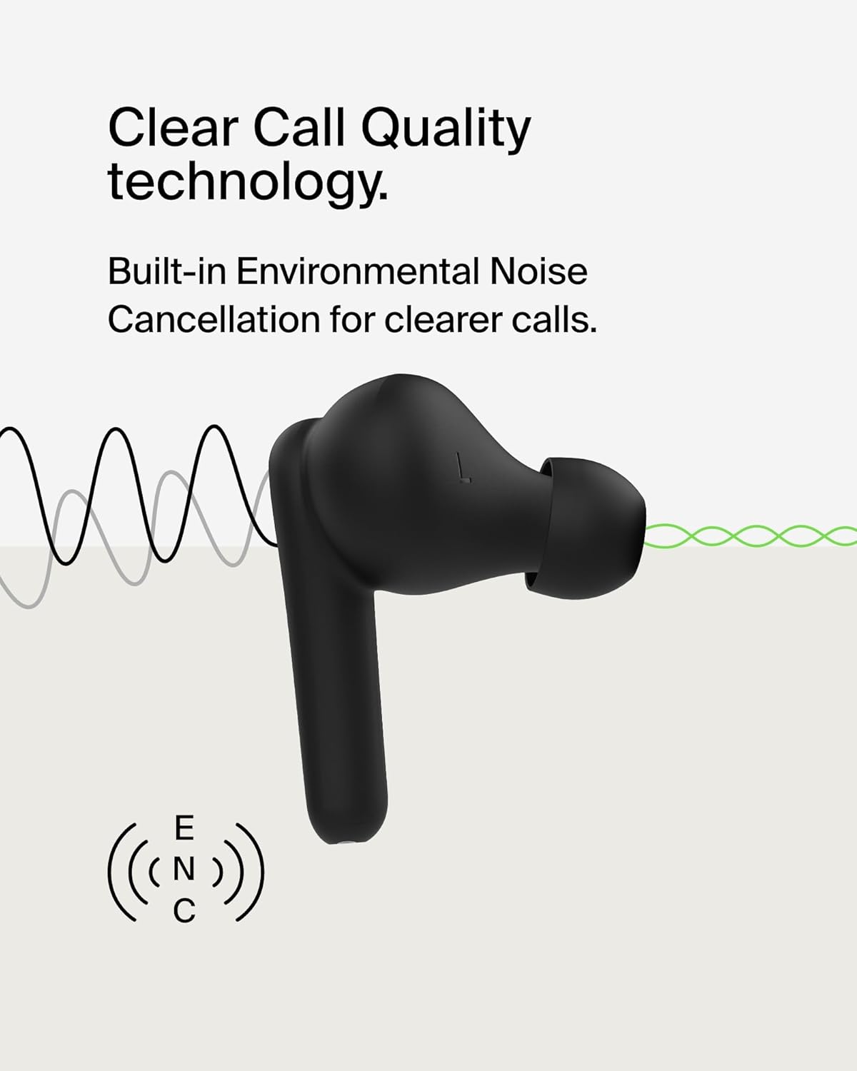 Detalle de Belkin SoundForm Rhythm True Wireless Earbuds review
