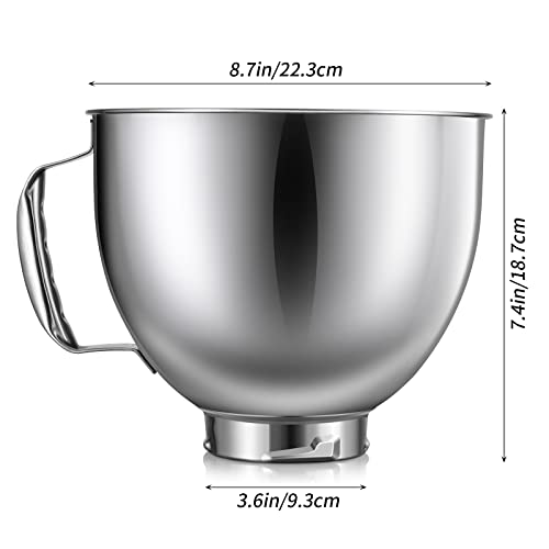 Thumbnail 6 de Bol en acier inoxydable KitchenAid 4,5 L ⚙