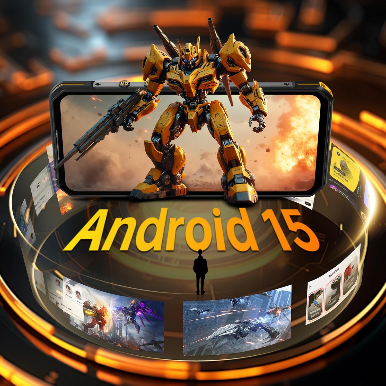 Thumbnail 4 de OUKITEL WP60 Rugged Smartphone 5G