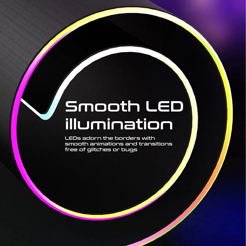 Thumbnail 2 de Vertux RaftPad-Qi Alfombrilla gaming XL con cargador Qi 15W 🖱️