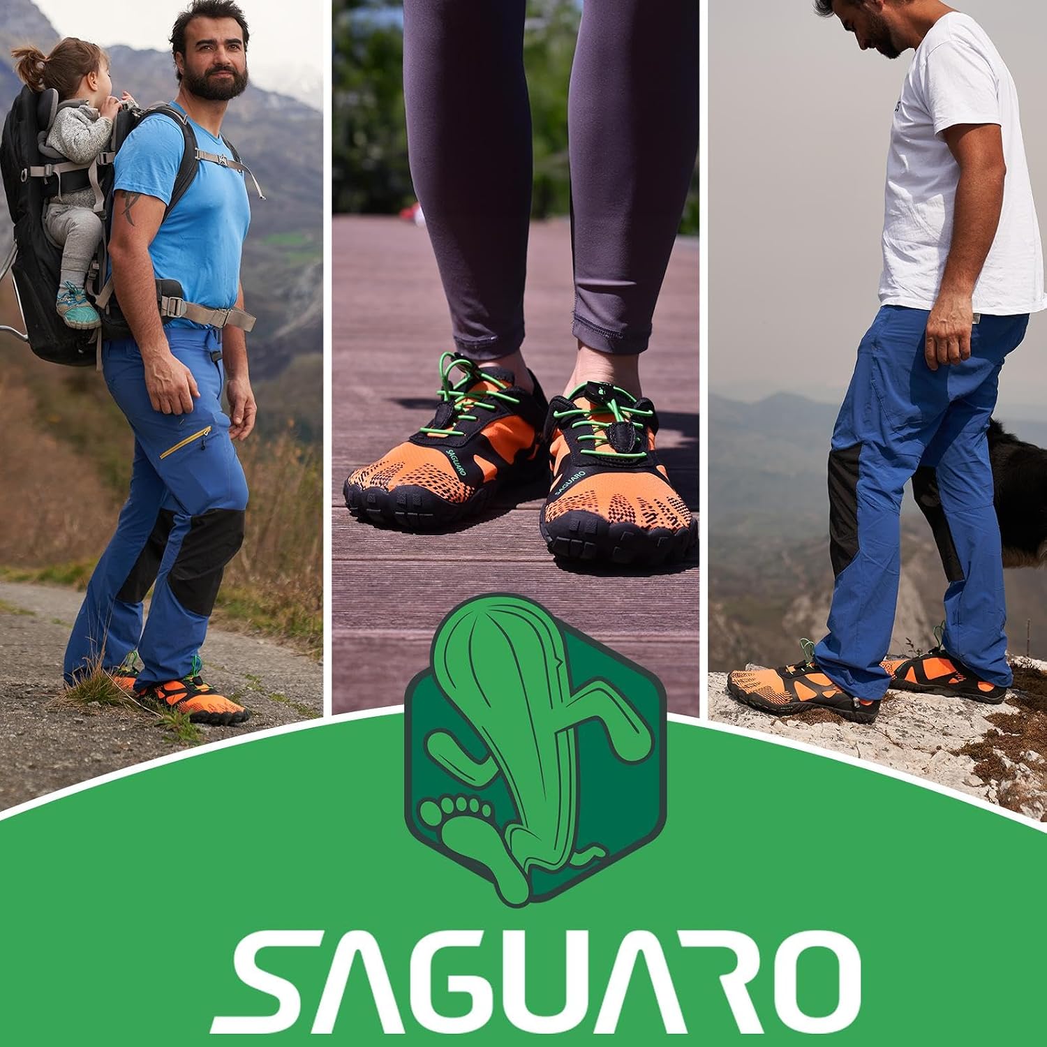 Detalle de SAGUARO Scarpe Minimaliste: morbide, leggere e antiscivolo per scarpe barefoot unisex