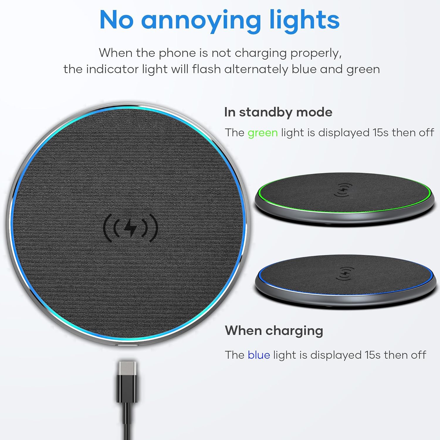Thumbnail 4 de Wireless Charger 15W charging pad