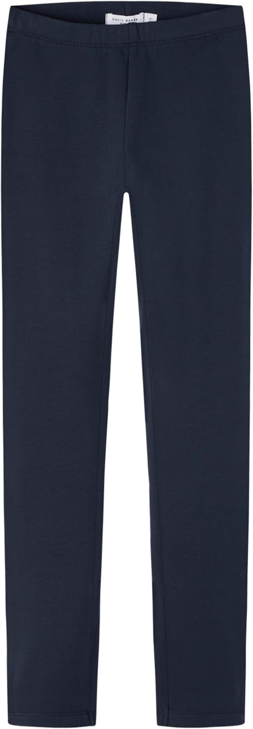 Detalle de Name IT Nkfdavina Solid SWE Legging Bru N Noos – Leggings per bambine di Name IT