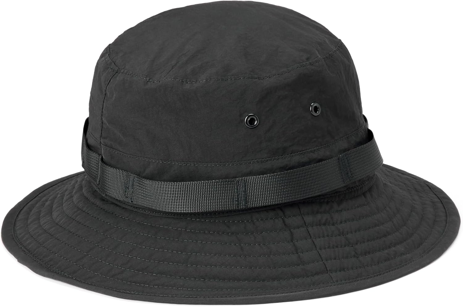 Detalle 2 de Amazon Essentials Men's Washed Nylon Outdoor Wide Brim Sun Bucket Hat