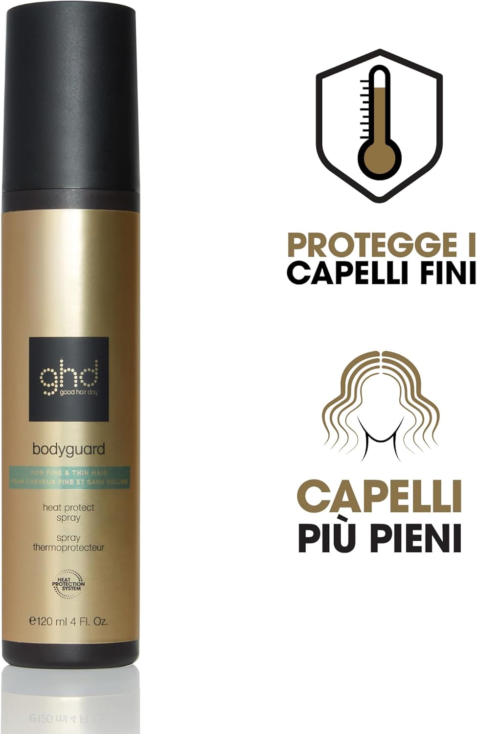 Thumbnail 6 de ghd Bodyguard Spray Protettivo per il Calore da 120 ml per capelli sottili e fini