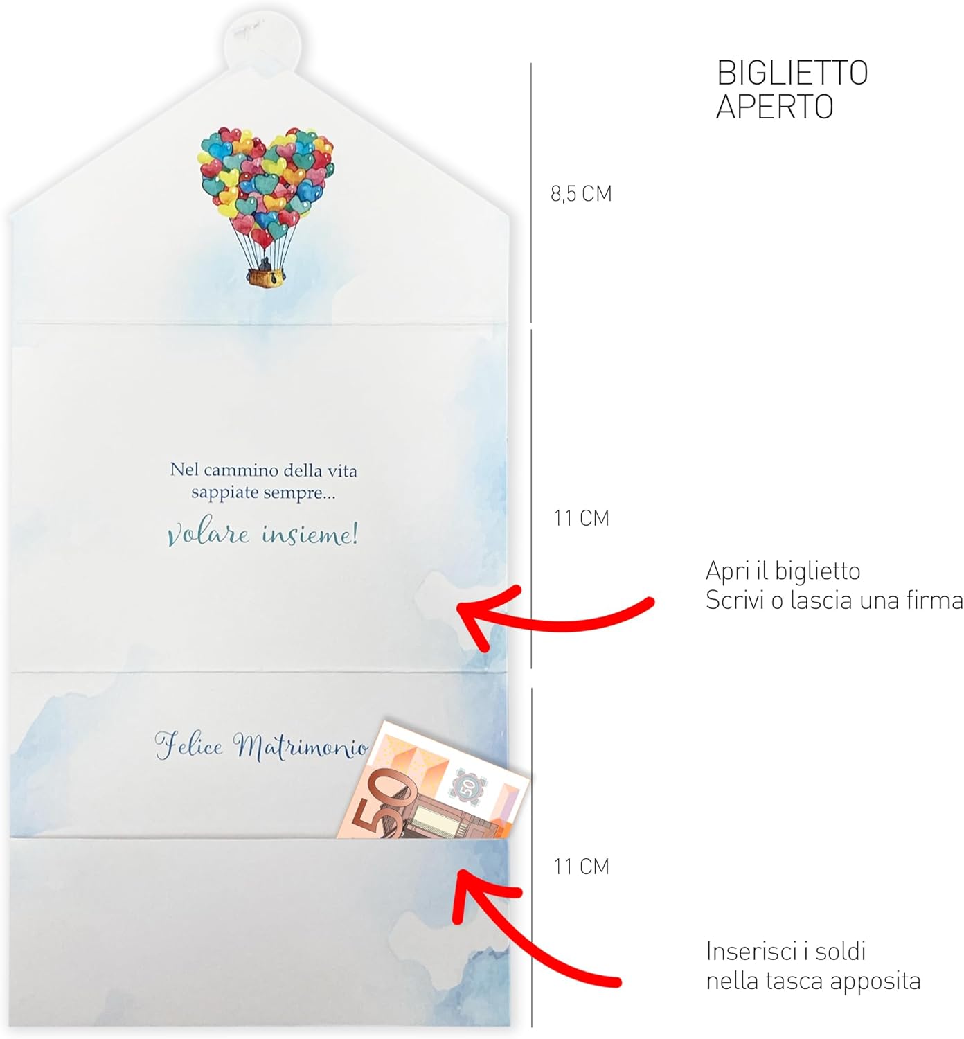 Thumbnail 3 de LINA OFFICINE GRAFICHE CREATIVE 96-256 ✉️ Tarjeta de felicitación boda