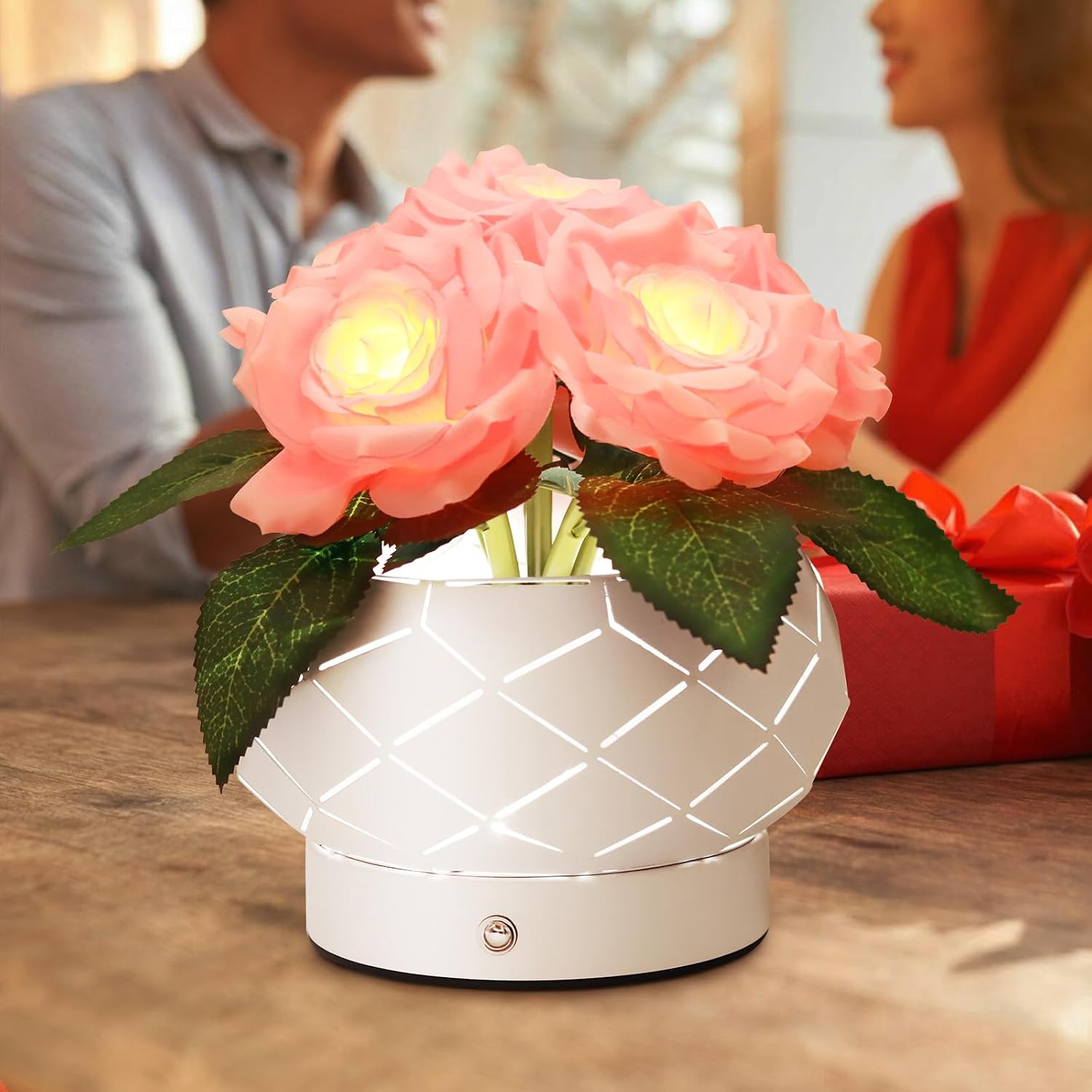 Thumbnail 3 de AMWGIMI Sunflower LED Touch Table Lamp 3‑Color 🌻