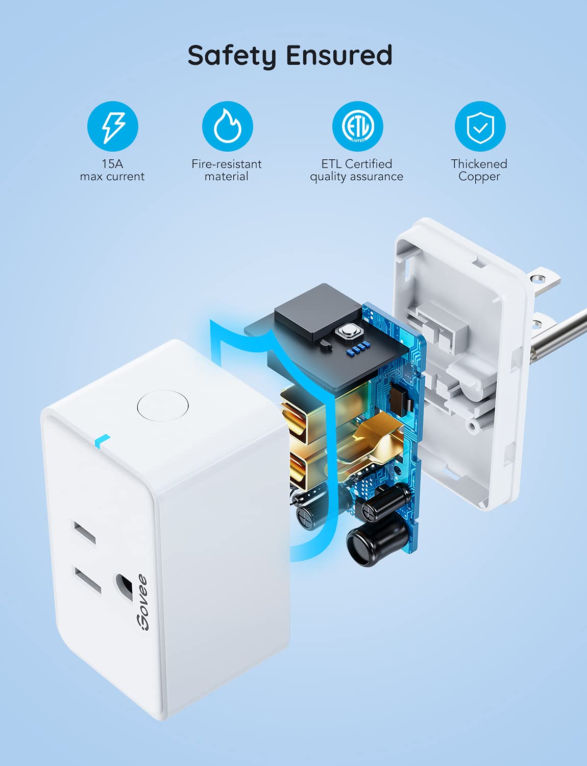 Thumbnail 1 de Govee Smart Plug 15A