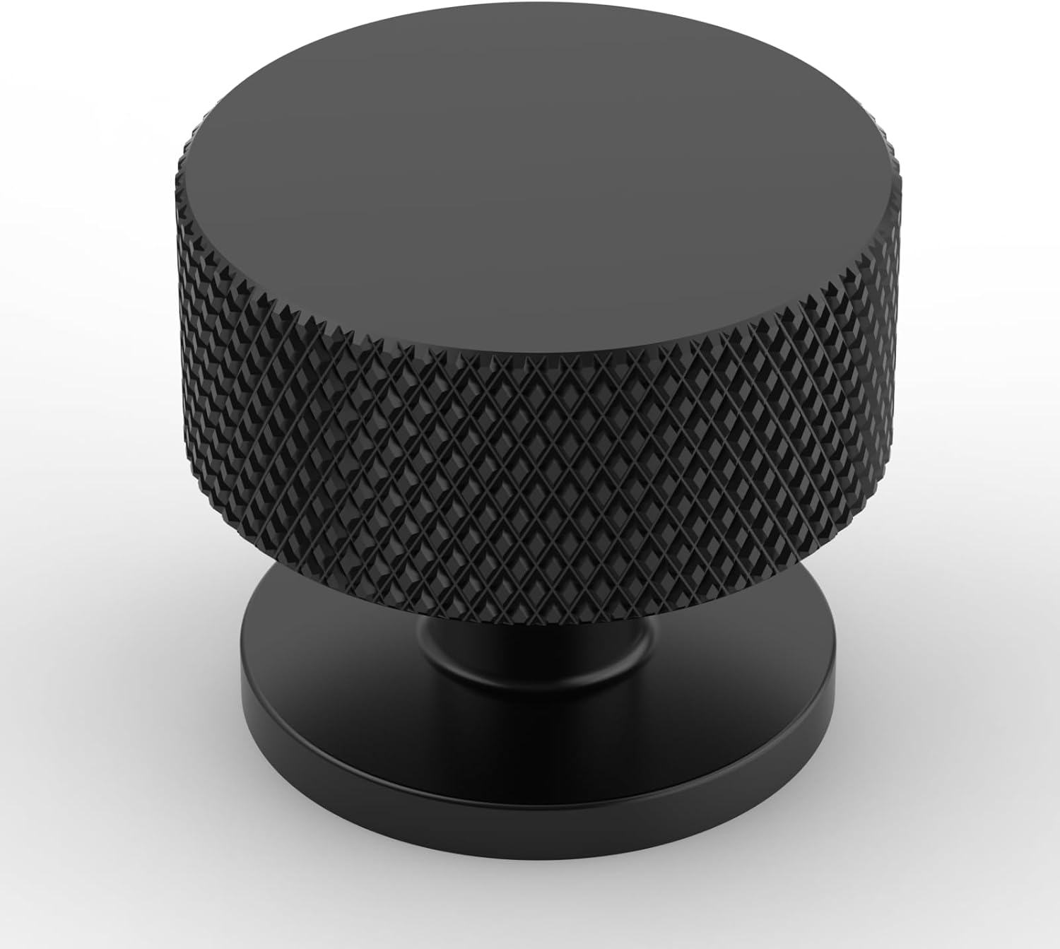 Amerdeco AM006 1.2in Matte Black Cabinet Knobs