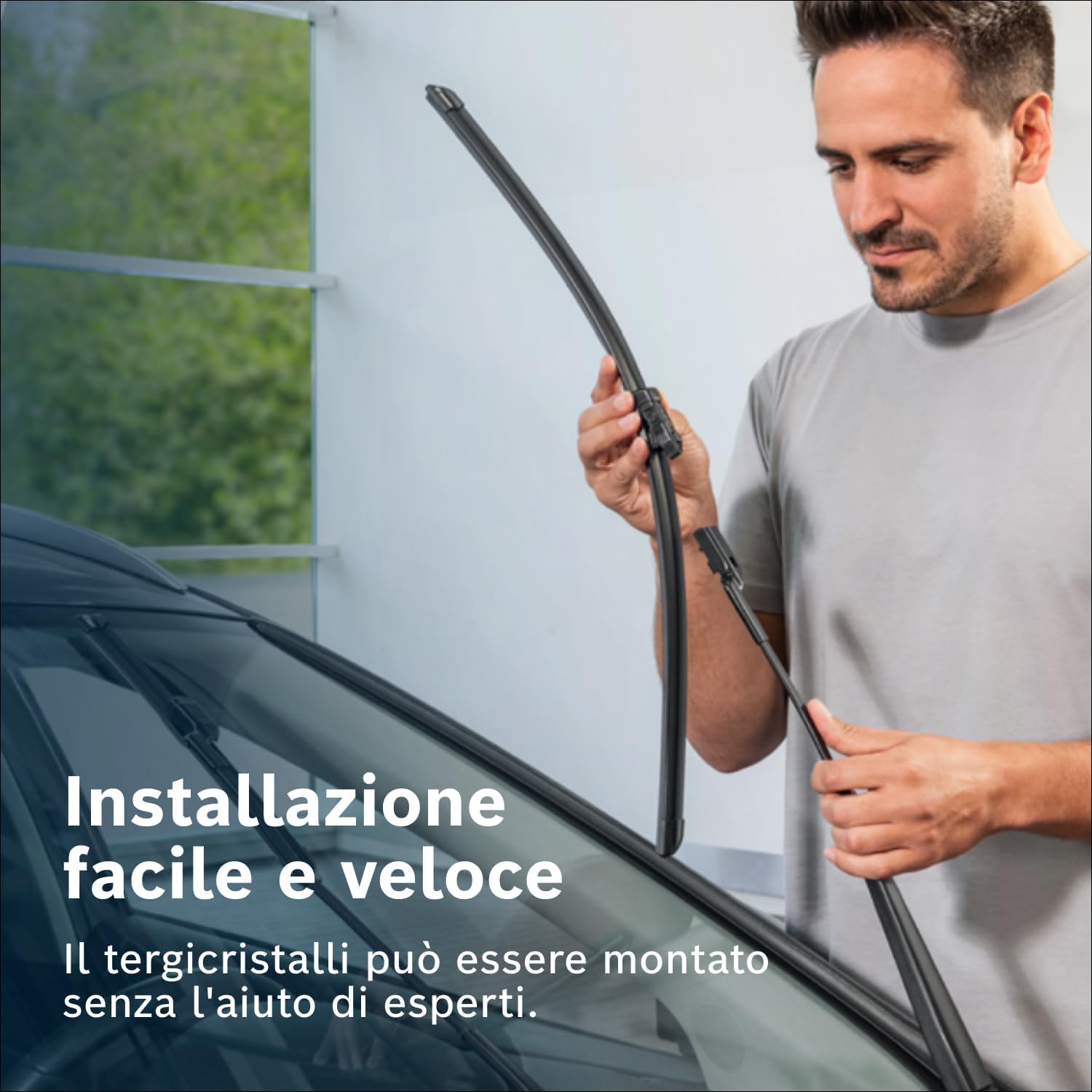 Thumbnail 6 de Bosch Aerotwin A540S: Set tergicristalli anteriori 680/625 mm con adattatore preassemblato