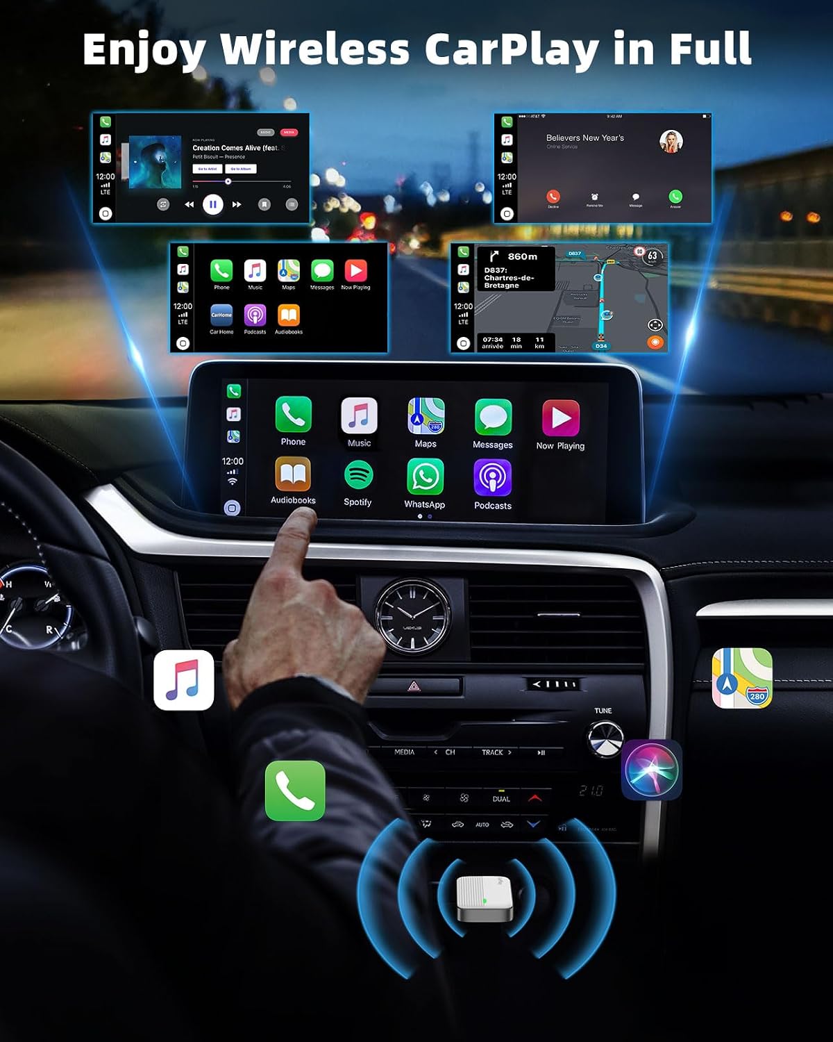 Detalle 1 de MoKo CarPlay Adapter 2025