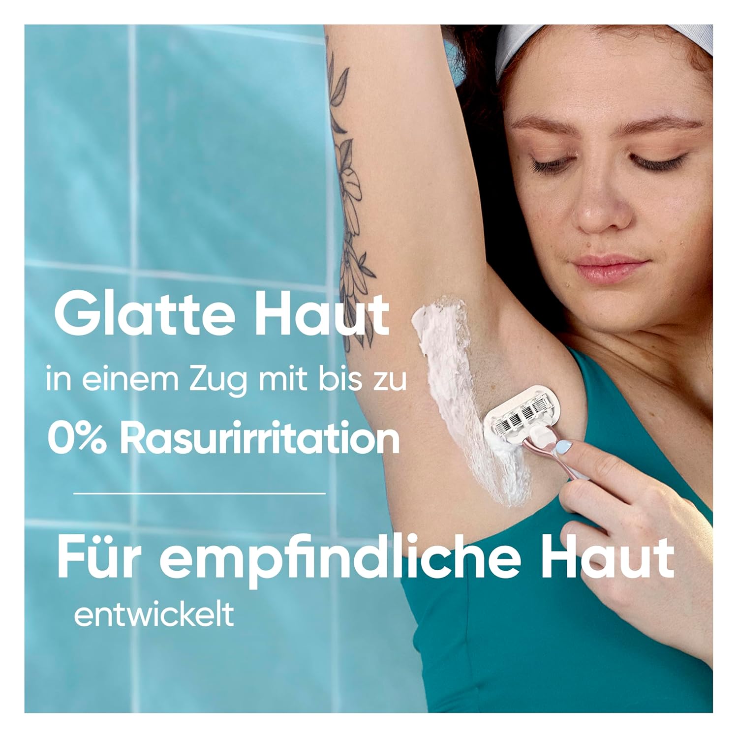 Thumbnail 1 de Gillette Venus Pro Smooth Sensitive Rasierklingen für Damenrasierer – 10 Original Ersatzklingen inkl. Reiseschutzkappe