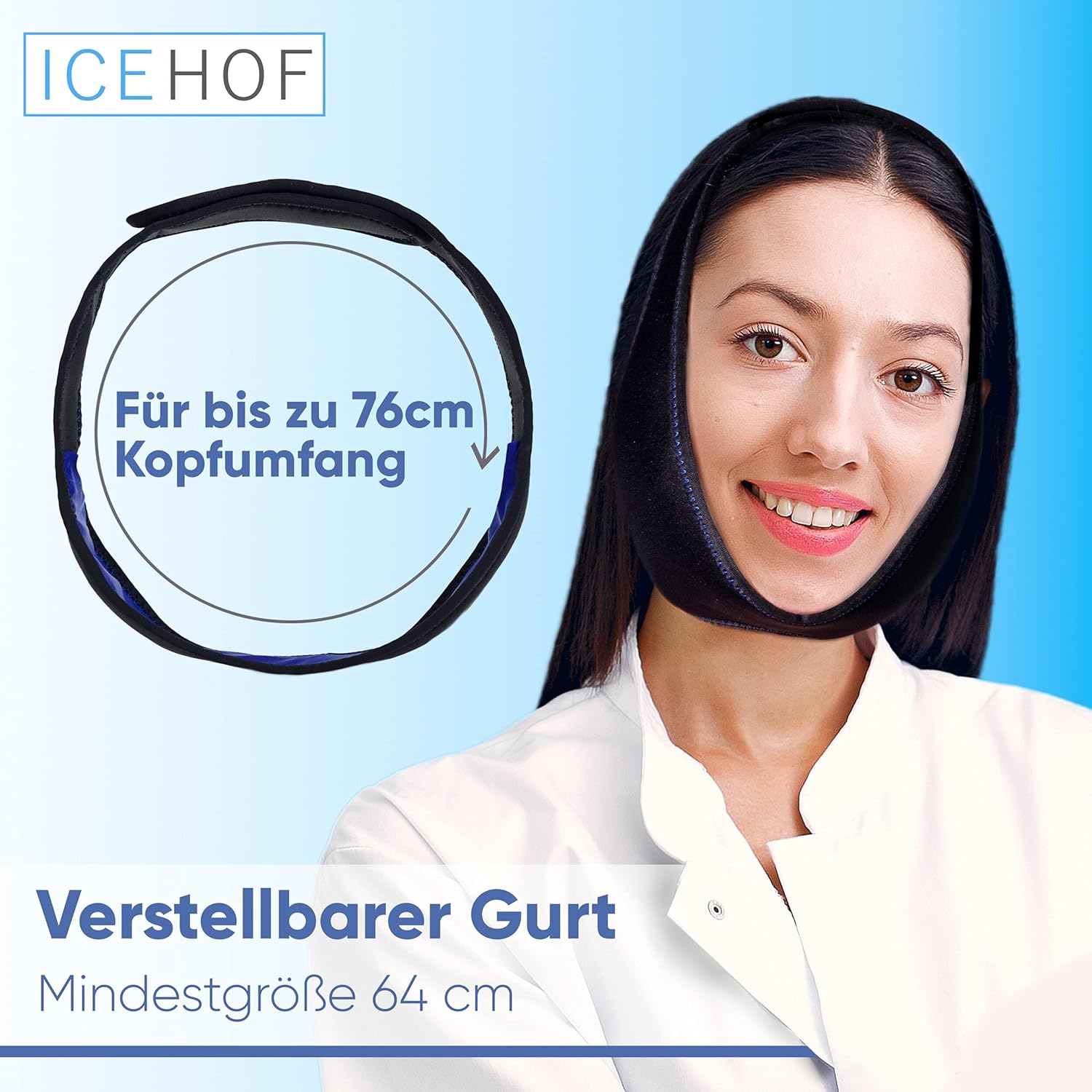 Thumbnail 4 de ICEHOF Kühlpads Weisheitszähne (4x) – Kühlkompresse für Kiefer & Gesicht nach Zahn-OP