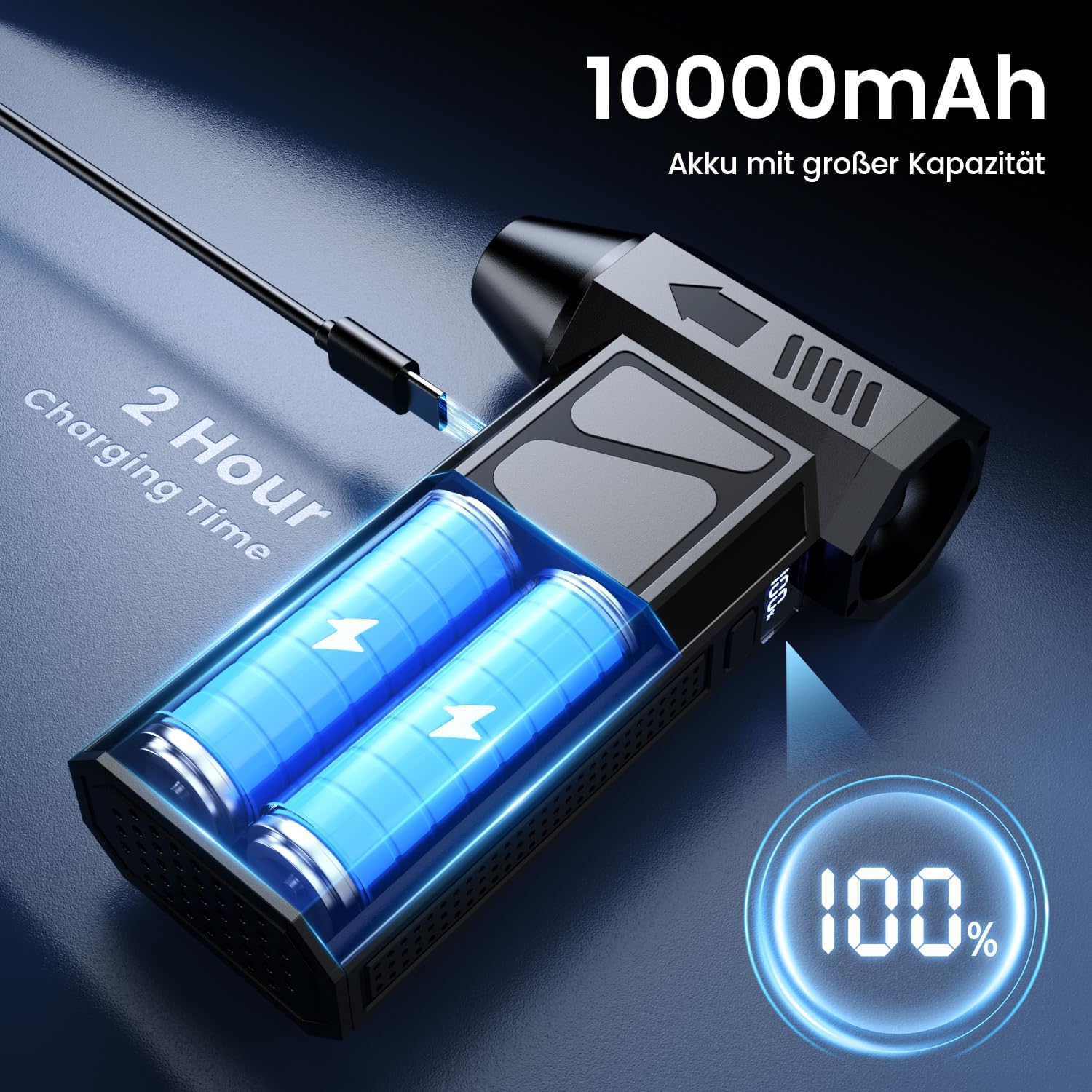 Thumbnail 4 de HSSNS Mini Gebläse 10.000 mAh 🧹