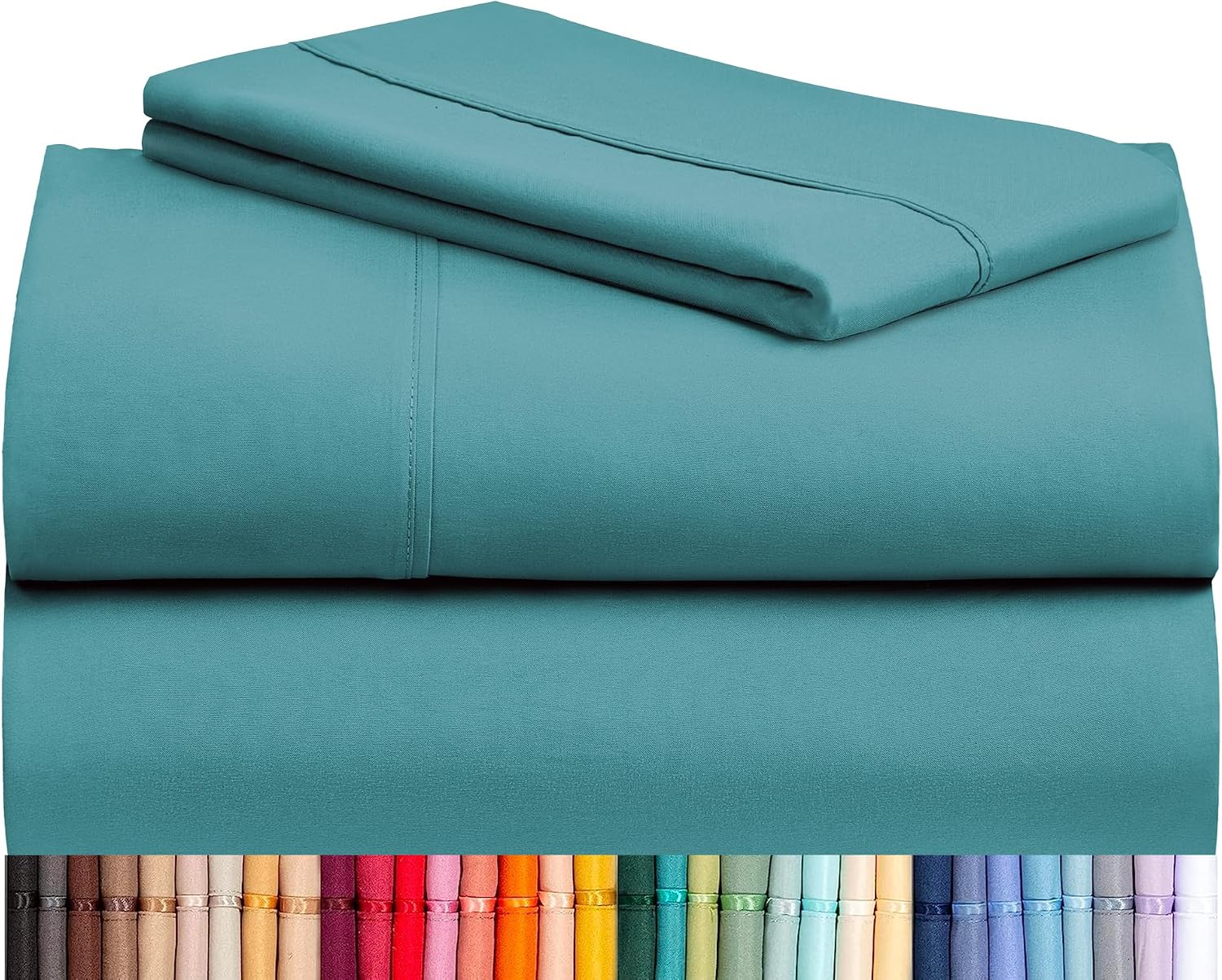Detalle de LuxClub Twin XL Sheets 18" Deep