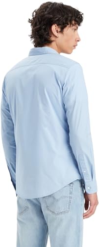 Thumbnail 1 de Levi's Long-Sleeve Battery Housemark Slim Camisa - Soft Chambray Blue (M, Hombre)