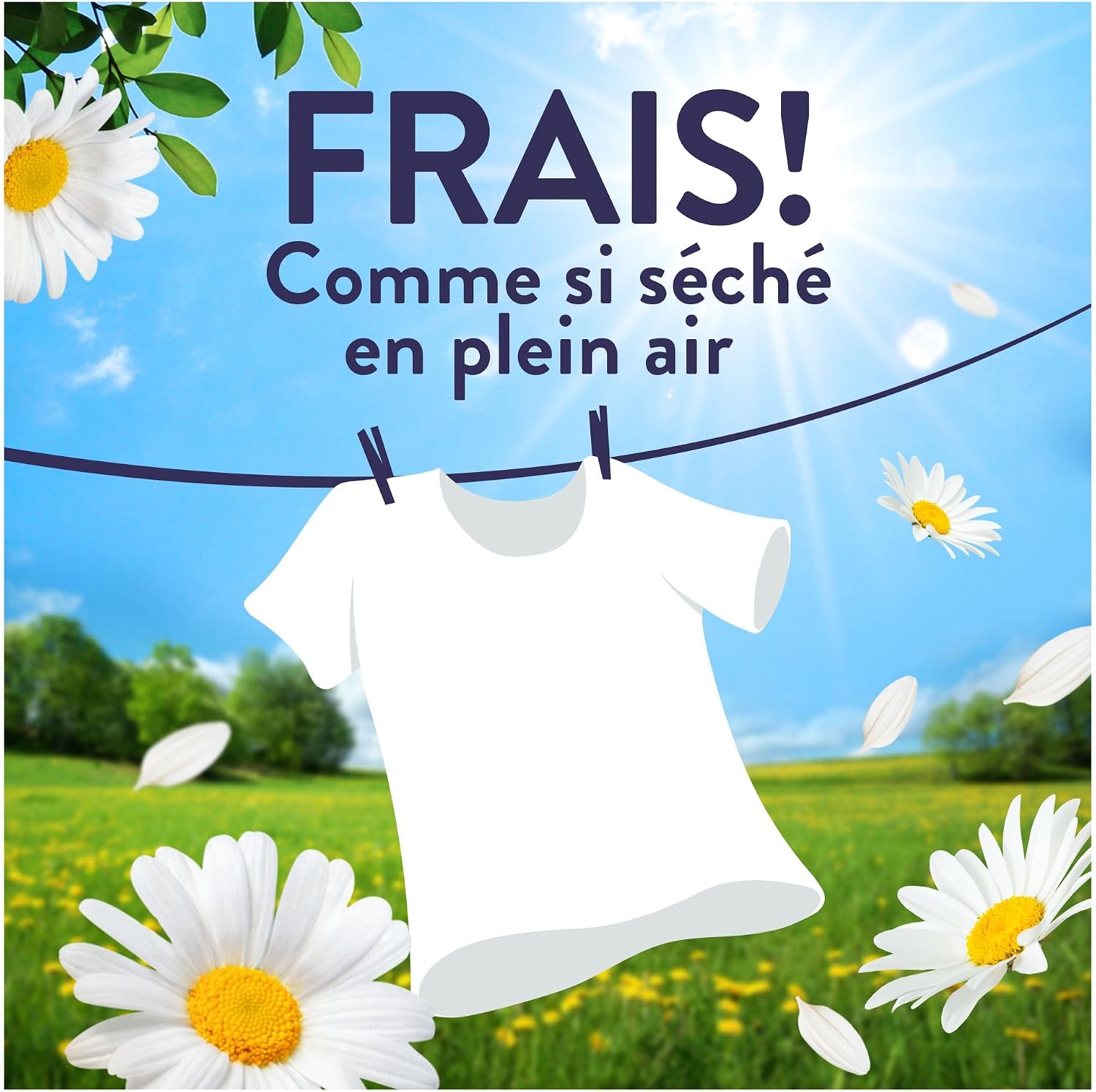 Detalle 2 de Lenor Fresh Air Adoucissant 216 lavages — Peaux sensibles