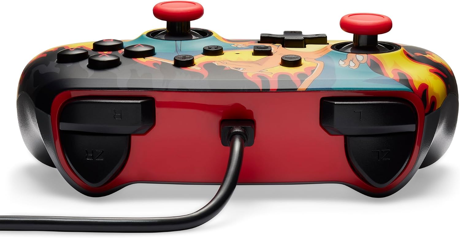 Thumbnail 5 de PowerA Controller cablato avanzato Charizard tempesta di fuoco