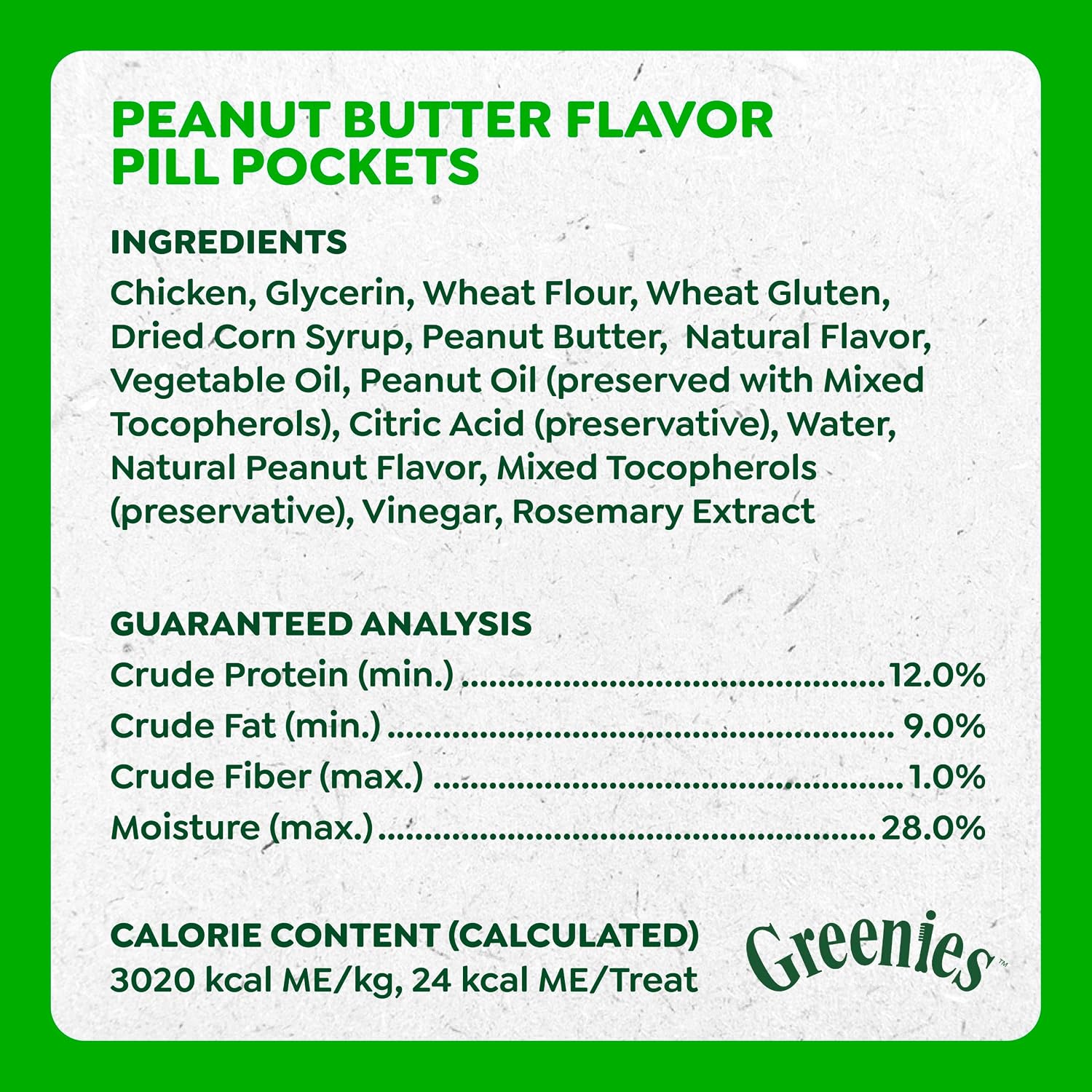 Detalle de Greenies Pill Pockets Large Size Dog Treats, Peanut Butter