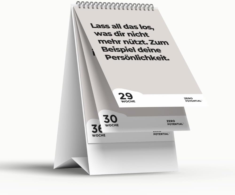 Thumbnail 3 de Demotivierender Tischkalender undatiert – 52 unmotivierende Sprüche für Bürodeko und Kollegen