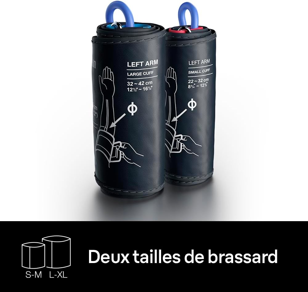 Detalle de Braun ExactFit 5 Connect BUA6350 : tensiomètre de bras intelligent compatible Braun Healthy Heart