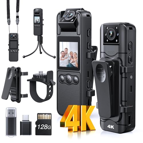 Detalle de Z11 4K Body Camera 128GB, 6HR Battery