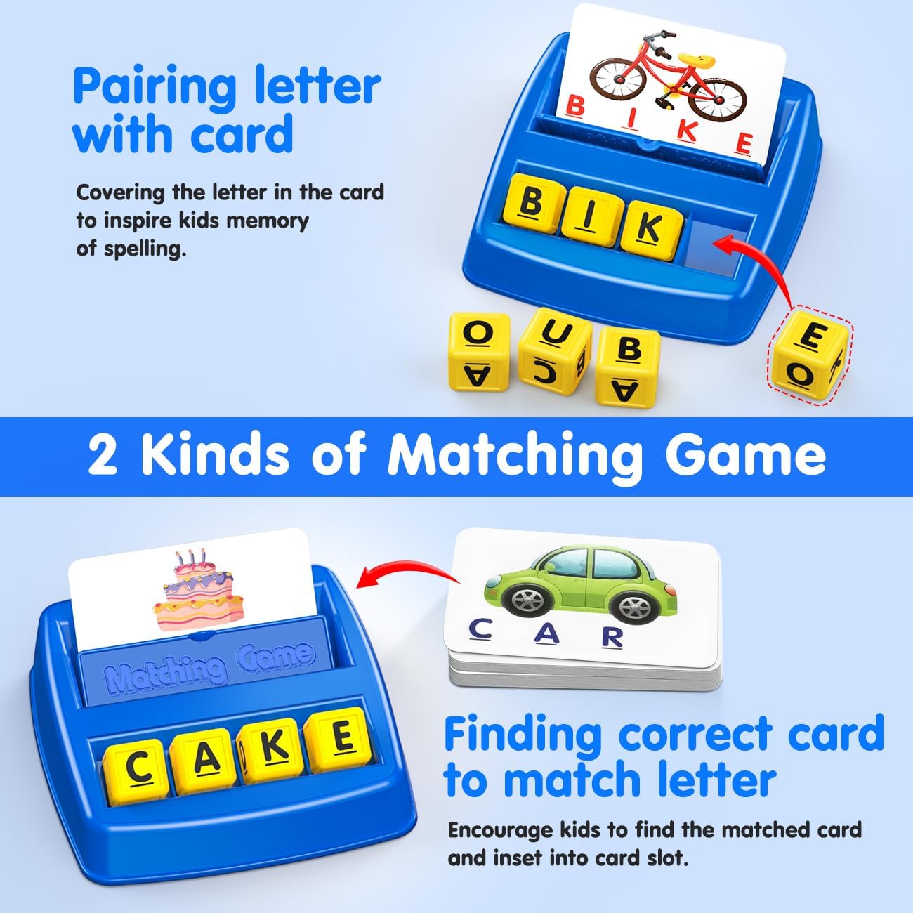 Detalle 1 de HahaGift Letter Recognition Game for Young Learners