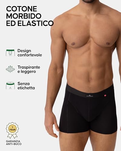 Thumbnail 2 de DANISH ENDURANCE Boxer Uomo Cotone – 3 o 10 Paia, Multicolore, Taglia L