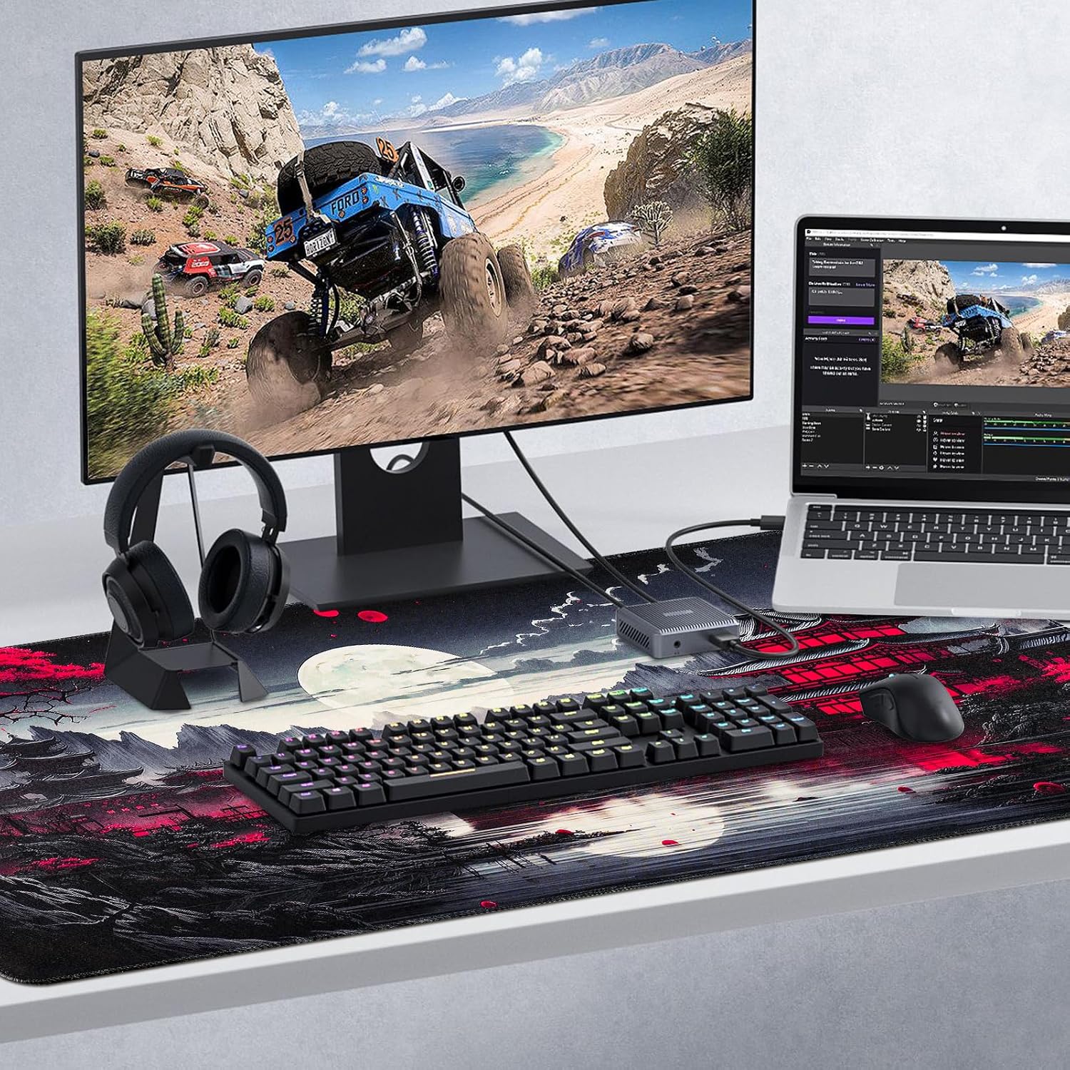 Detalle 2 de Niviy XXL Gaming Mauspad 1200 x 600