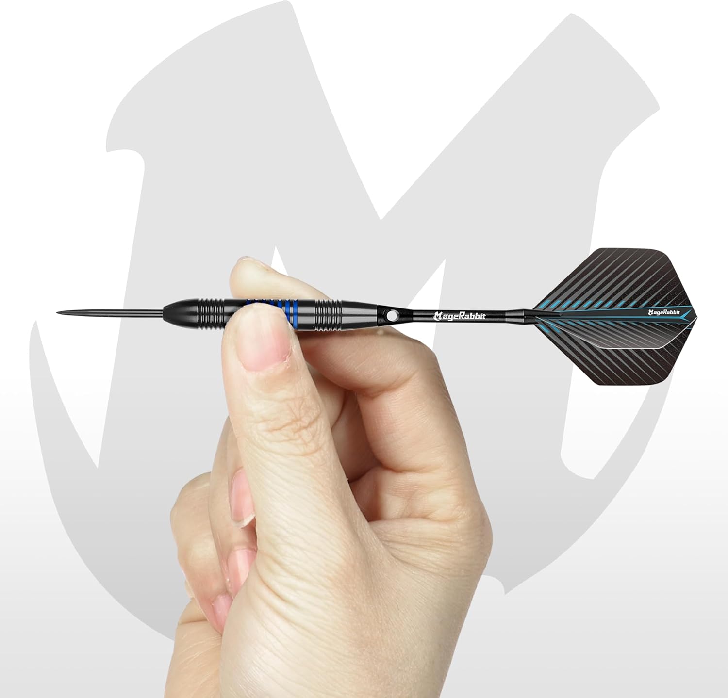 Thumbnail 4 de MageRabbit Steel Tip Darts Set (12 Pcs) - 20g Steel Darts with Aluminium Shafts and Metal Barrels