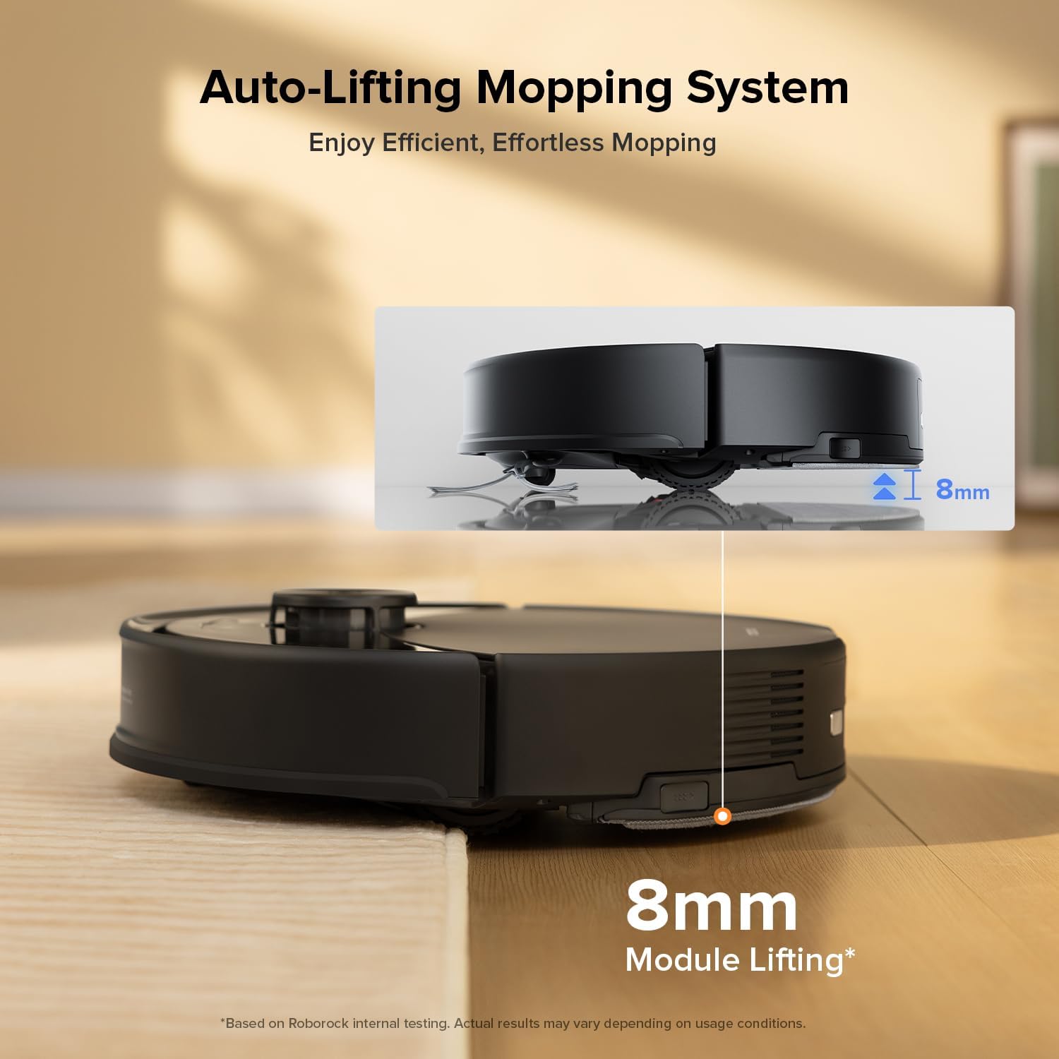 Detalle 1 de roborock Q10 S5 Robot Vacuum and Mop with 10,000 Pa Suction and LiDAR