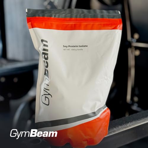 Detalle de GymBeam Proteine Isolate della Soia – Polvere Vegane (1000 g, Vaniglia) per crescita muscolare