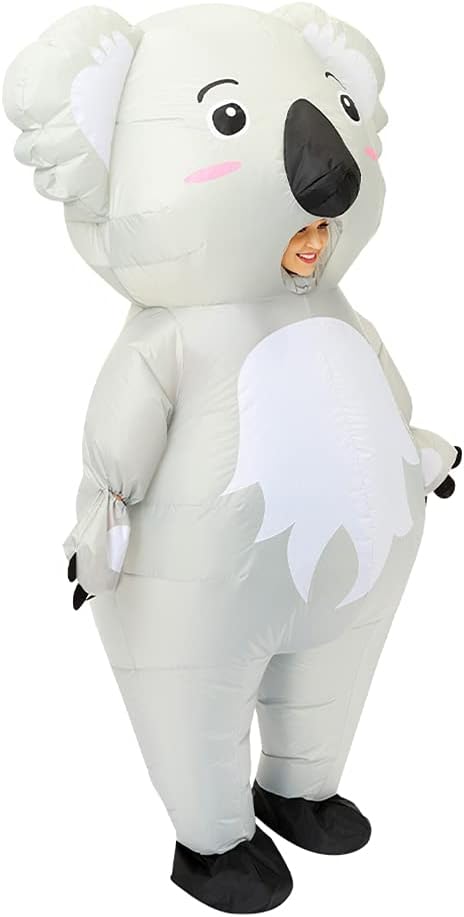 Detalle de Arokibui aufblasbares Kostüm Blow up Outfit – lustiges Kostüm für Halloween, Weihnachten und Festivals
