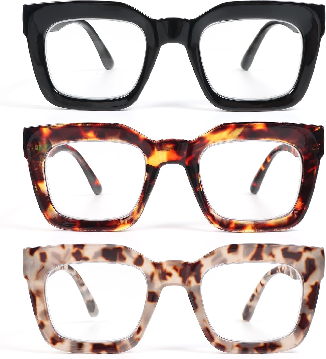 Detalle de MMOWW Oversized Reading Glasses 3 Pack