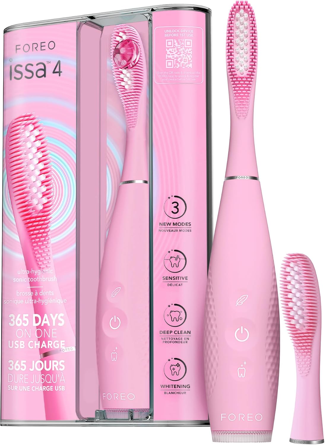 Detalle de FOREO issa 4 Spazzolino elettrico sonico 4‑in‑1 12 mesi