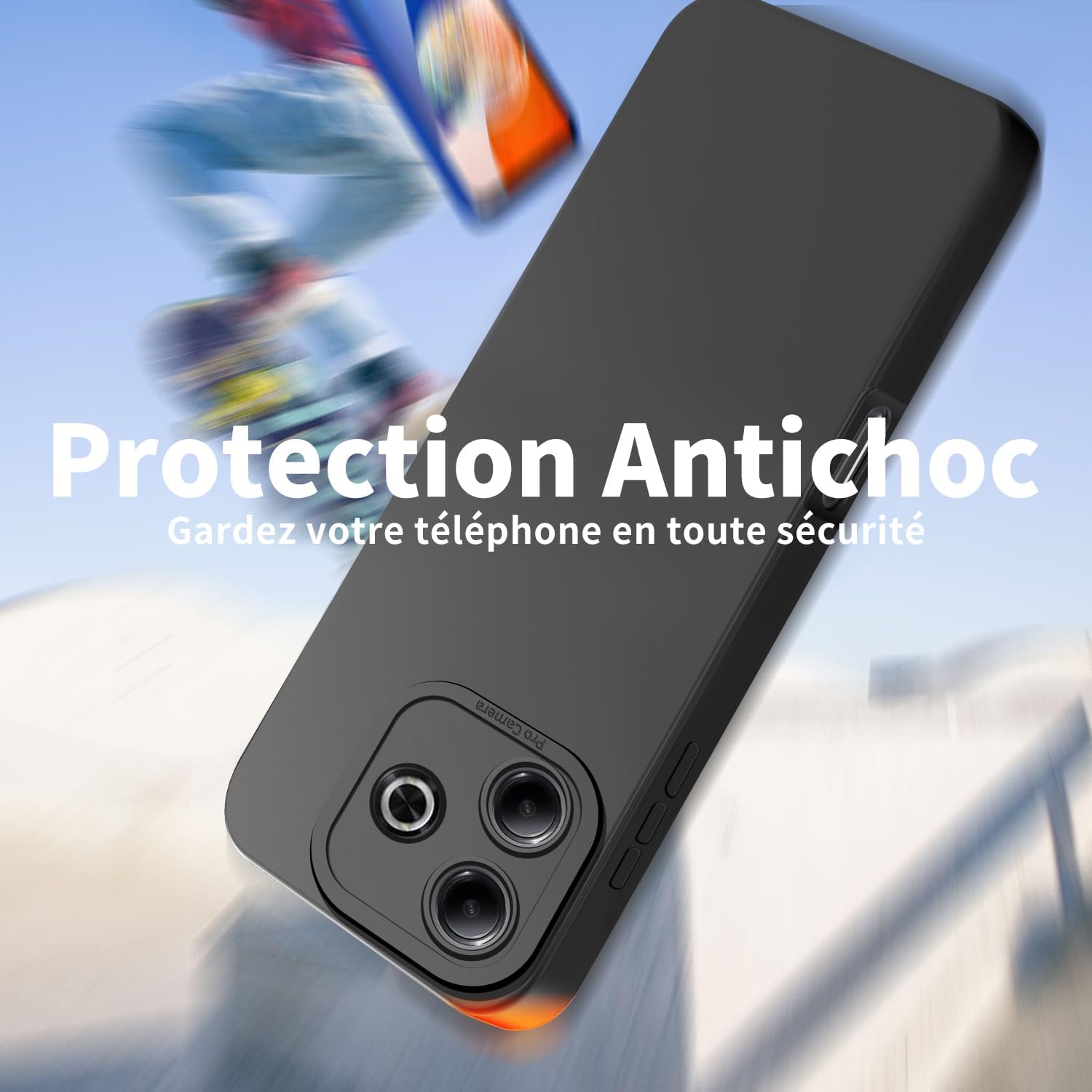 Thumbnail 3 de Tenphone Coque silicone pour Honor 600 Lite — Protection antichoc et accès précis