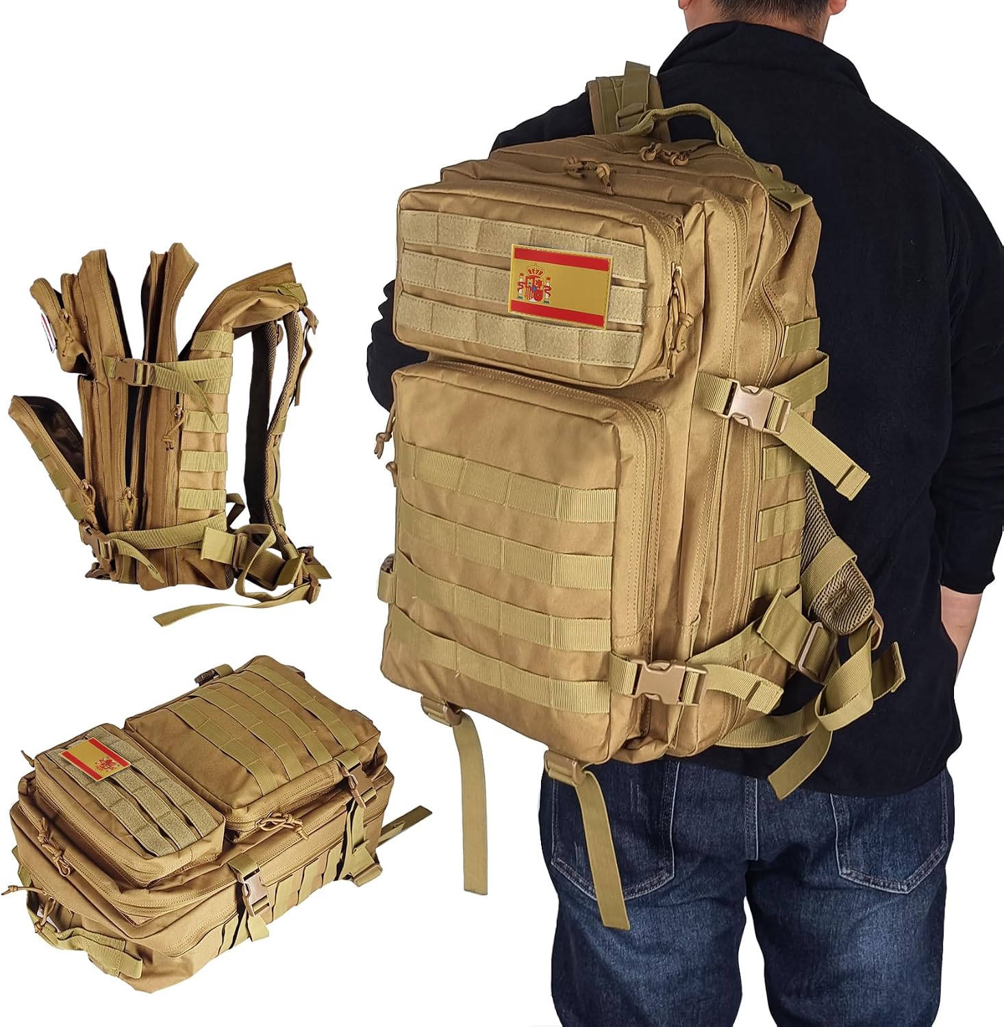 Thumbnail 3 de Oreunik Mochila Militar 45L Impermeable