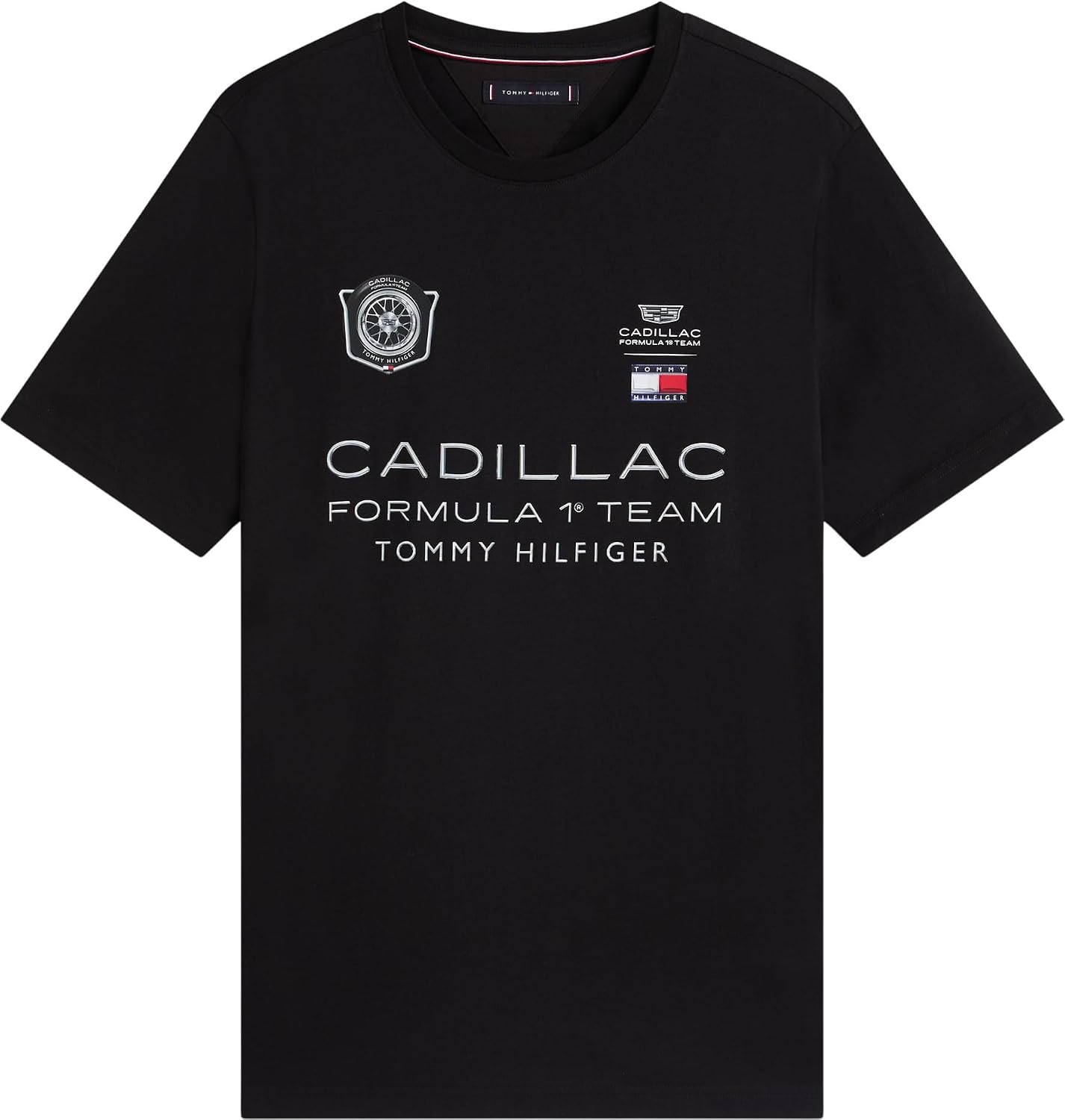 Detalle de Tommy Hilfiger TH x Cadillac F1 Racing Graphic Cotton T-Shirt (Unisex)