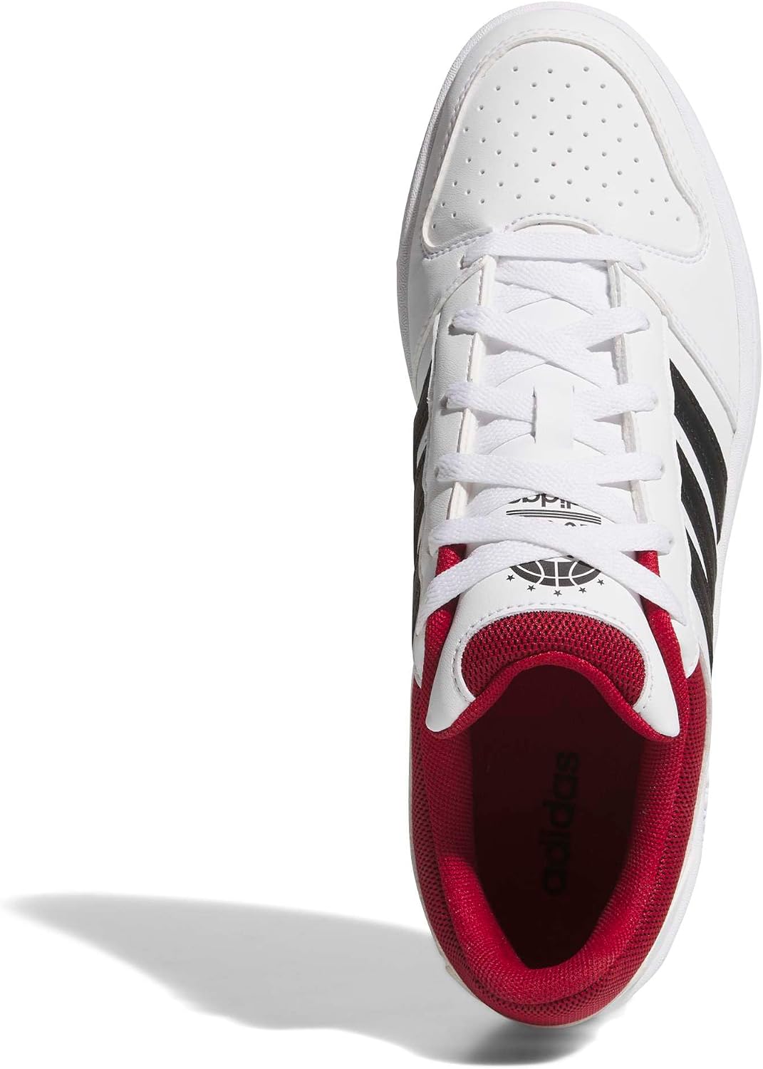 Thumbnail 1 de adidas Men's Hoops Classic Shoes (FTWR White/Team Victory Red/Core Black) – 9 UK