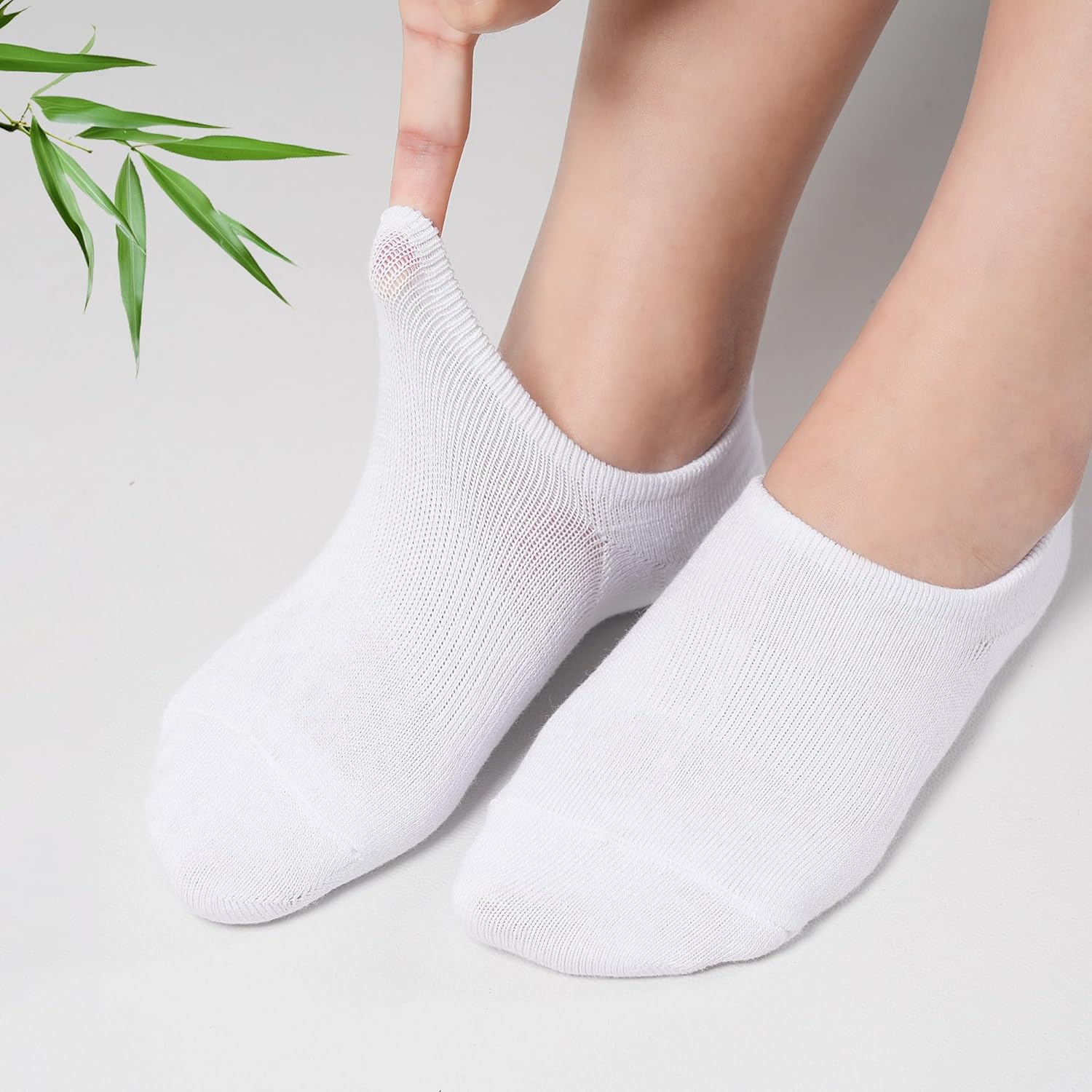Thumbnail 2 de Toes Home Sneaker Socken 8 Paar unsichtbar